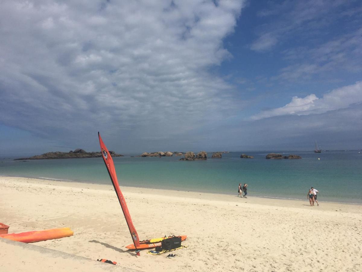Belle Vue Sur Mer Saint-Michel-en-Grève エクステリア 写真